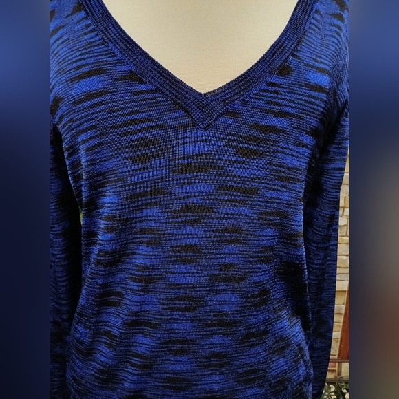 Michael Kors Deep‎ V Sweater Royal Blue Deep V - Picture 2 of 6